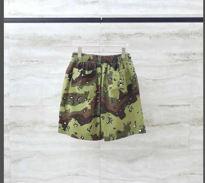 GALLERY DEPT Camouflage Outdated Washcloth Drawstring Shorts Set