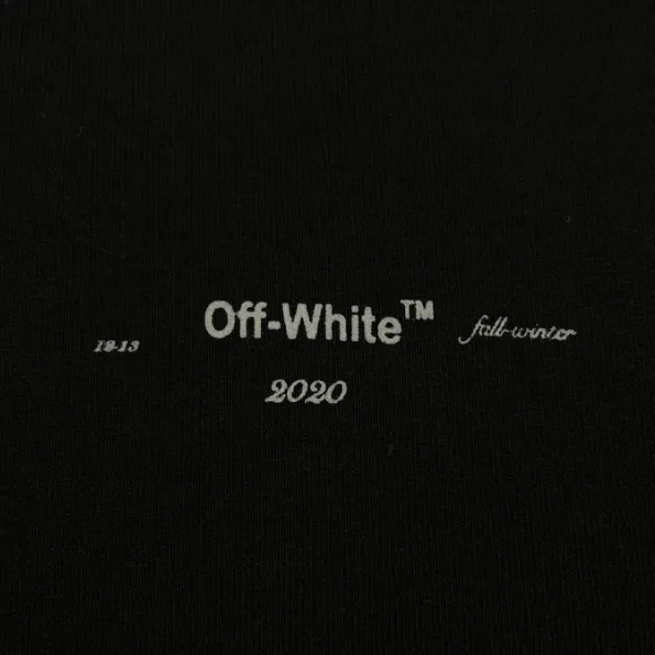 OFF-WHITE New 2020 Classic Simple Line Printed Pattern Short Sleeve for Men and Women Couple 👫