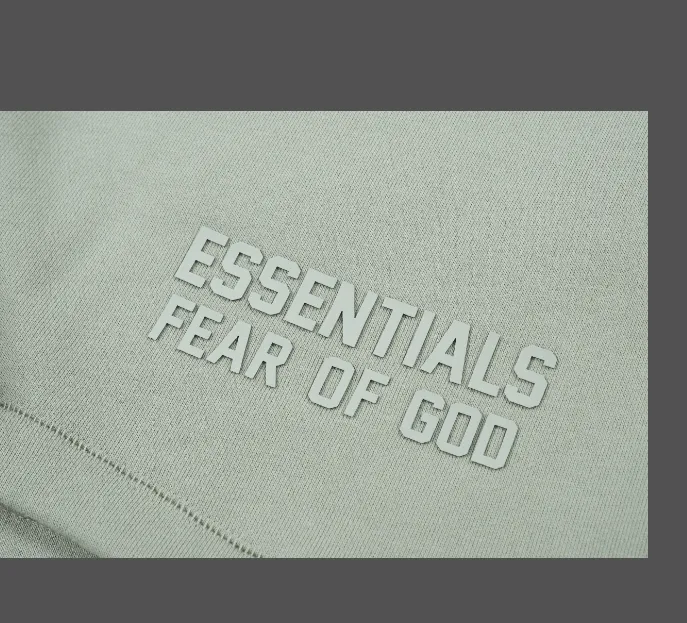 FEAR OF GOD ESSENTIALS FOG LOGO Letter Shorts Plum Purple Mist Haze Blue Brown Black Elephant White Lemon Yellow Beach Yellow S-XL