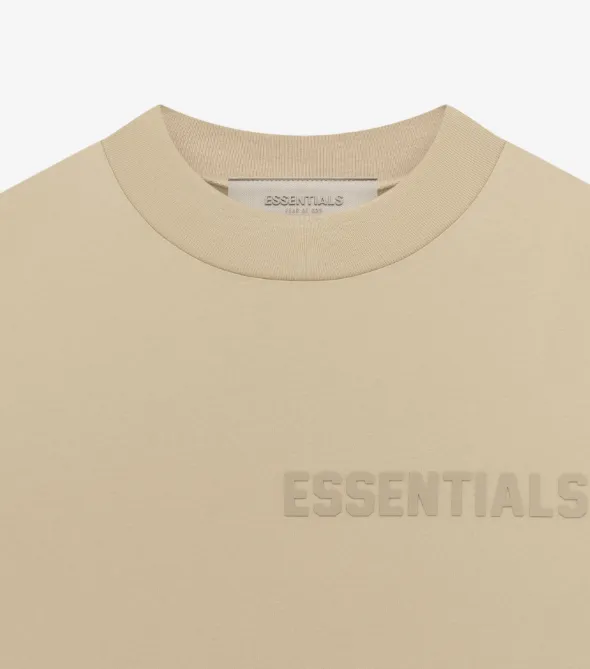 FEAR OF GOD ESSENTIALS FOG LOGO Letter Short sleeved T-shirt Plum Purple Mist Haze Blue Brown Black Elephant White Lemon Yellow Beach Yellow S-XL