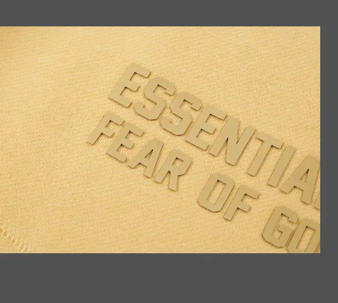 FEAR OF GOD ESSENTIALS FOG LOGO Letter Shorts Plum Purple Mist Haze Blue Brown Black Elephant White Lemon Yellow Beach Yellow S-XL