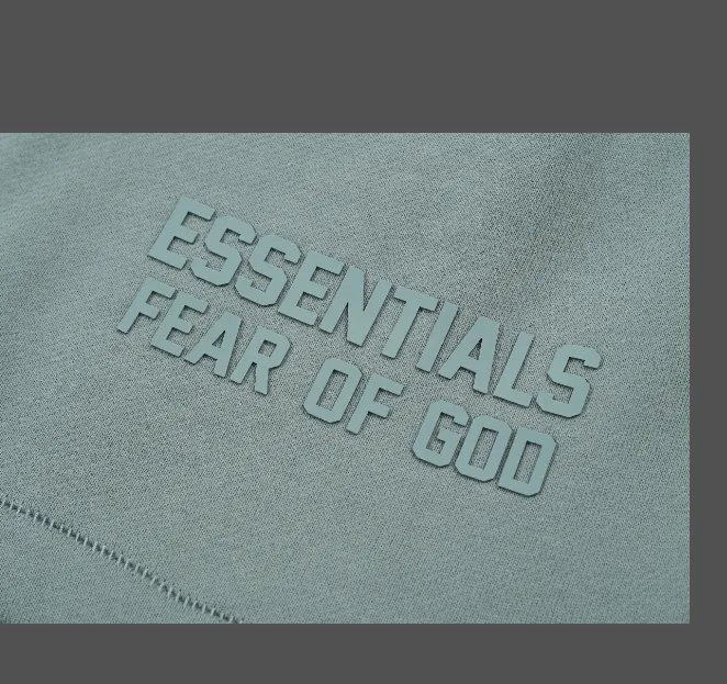 FEAR OF GOD ESSENTIALS FOG LOGO Letter Shorts Plum Purple Mist Haze Blue Brown Black Elephant White Lemon Yellow Beach Yellow S-XL