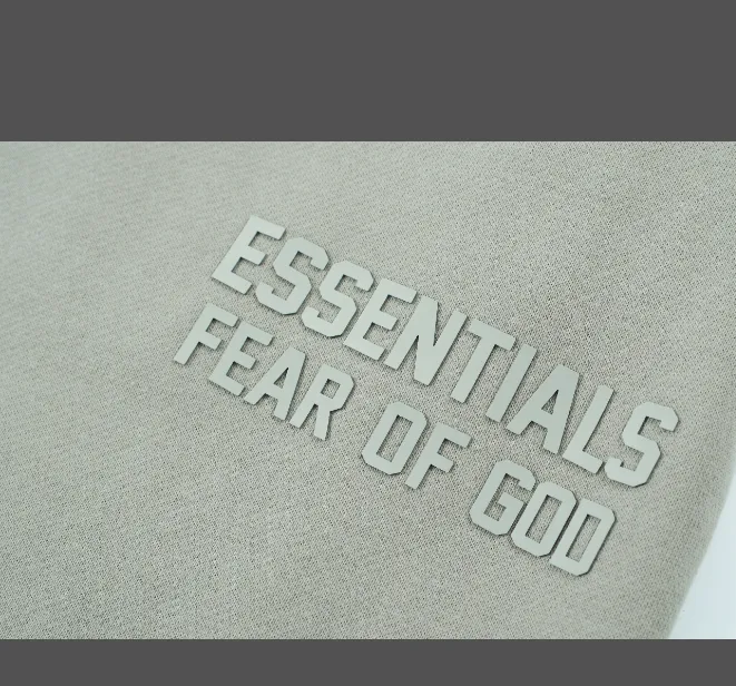 FEAR OF GOD ESSENTIALS FOG LOGO Letter Drawstring Pants Plum Purple Mist Haze Blue Brown Black Elephant White Lemon Yellow Beach Yellow S-XL