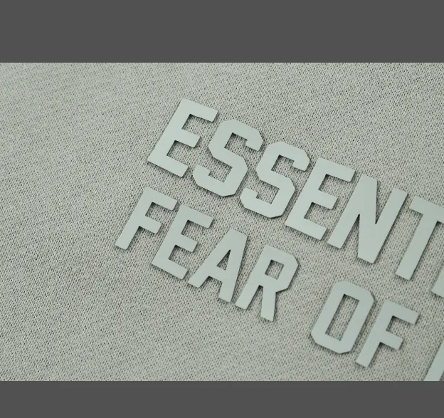 FEAR OF GOD ESSENTIALS FOG LOGO Letter Drawstring Pants Plum Purple Mist Haze Blue Brown Black Elephant White Lemon Yellow Beach Yellow S-XL