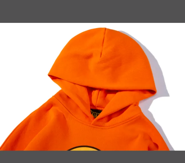 dress house 21ss Mascot Hoodie Bieber same style smiling face with plush hooded sweatshirt orange blue black white yellow S M L XL