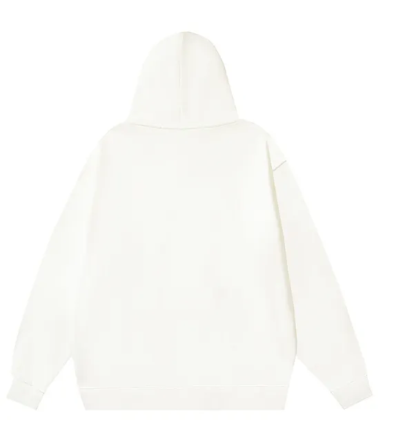 OFF-WHITE new minimalist OFF letter printed hoodie with looped sweatshirt