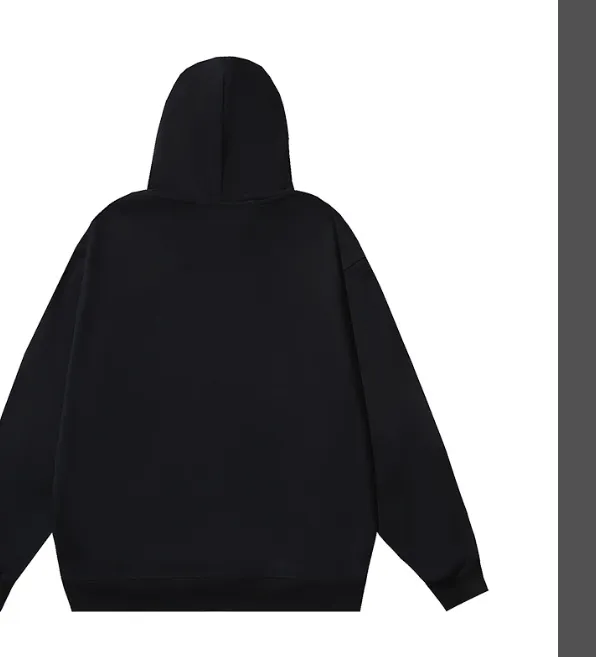 OFF-WHITE new minimalist OFF letter printed hoodie with looped sweatshirt