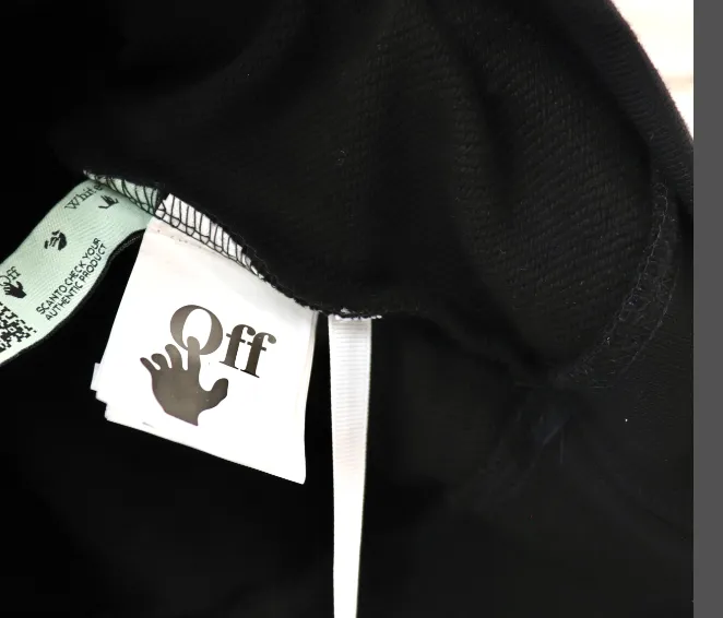 OFF-WHITE New Religious Angel Printed Hooded Hoodie