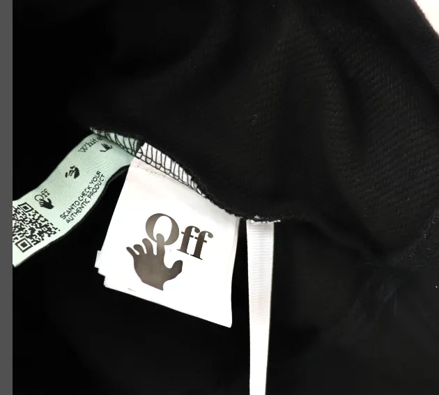 OFF-WHITE new color palm print hooded sweatshirt