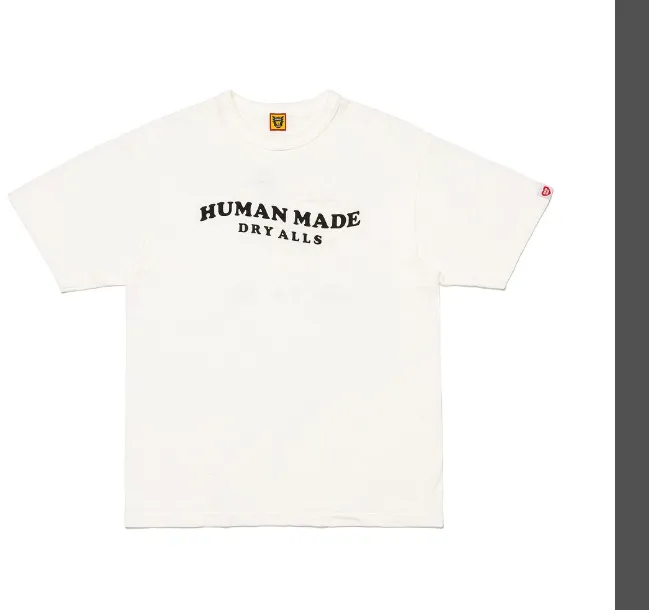 HUMAN MADE FW23 GRAPH T-SHIRT Autumn Winter Collection Duck Letter Printed Bamboo Cotton Cylinder Short Sleeve T-shirt