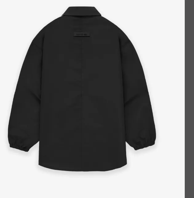 FEAR OF GOD ESSENTIALS FOG 23FW New Series Bundle Sleeve Shirt Black Feather Apricot Grey S-XL