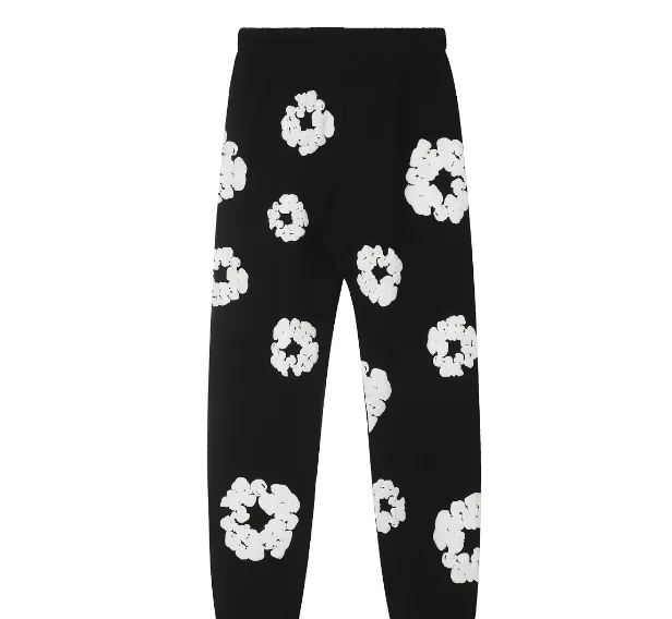 DENIM TEARS mainline cotton foam printed sweatpants