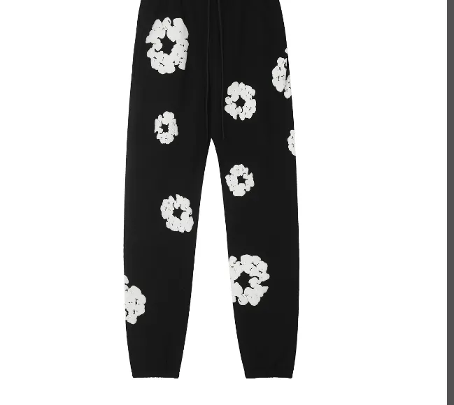 DENIM TEARS mainline cotton foam printed sweatpants