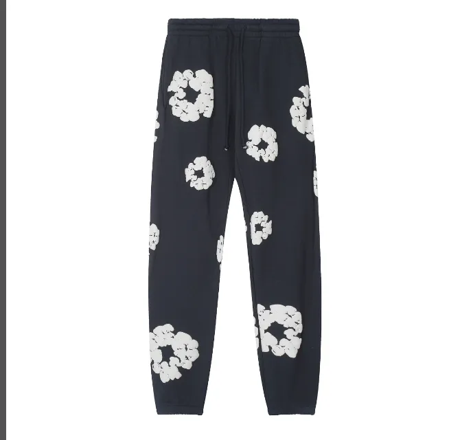 DENIM TEARS mainline cotton foam printed sweatpants