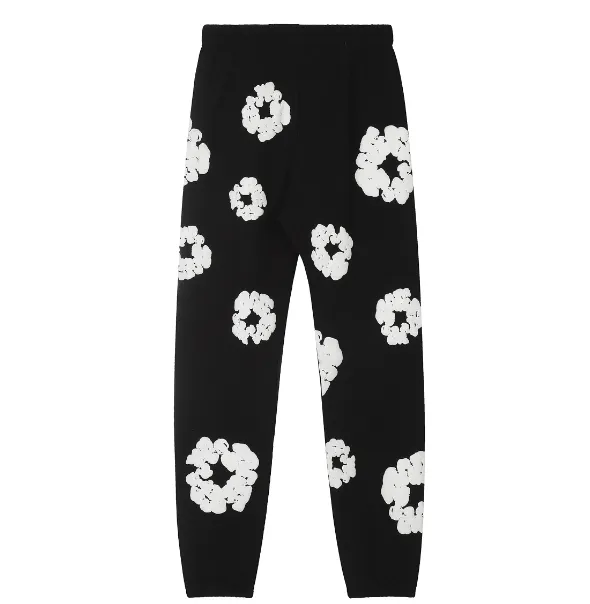 DENIM TEARS mainline cotton foam printed sweatpants