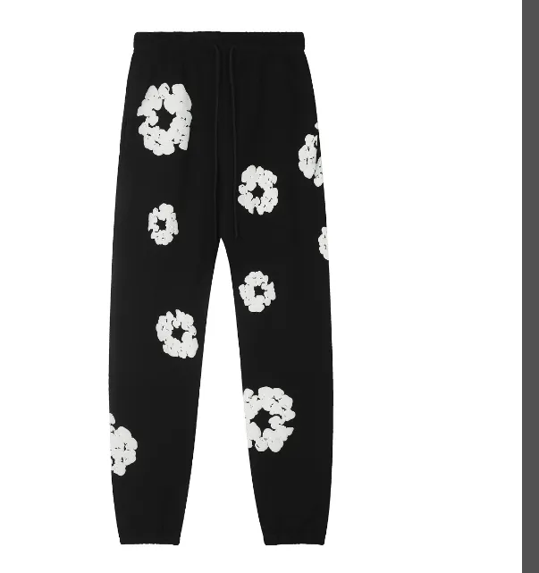 DENIM TEARS mainline cotton foam printed sweatpants