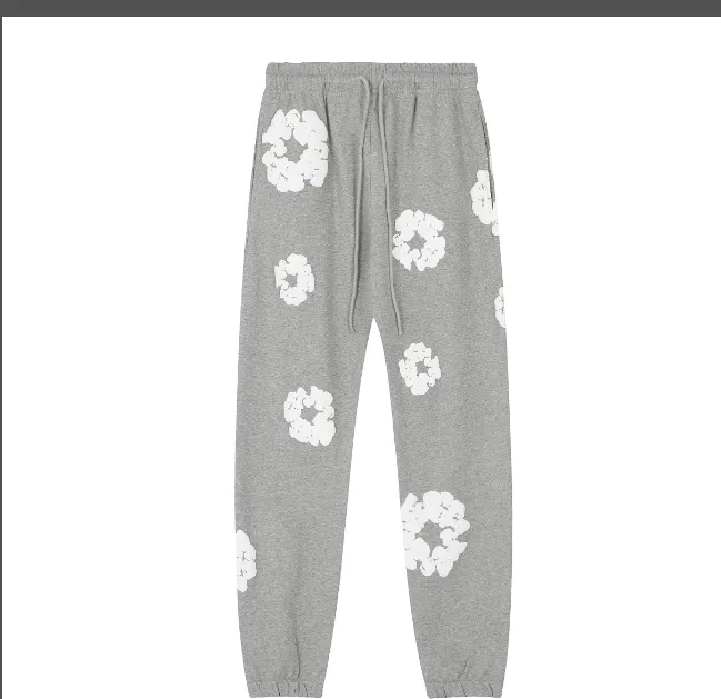 DENIM TEARS mainline cotton foam printed sweatpants