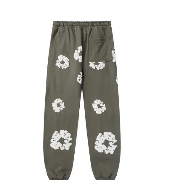 DENIM TEARS mainline cotton foam printed sweatpants