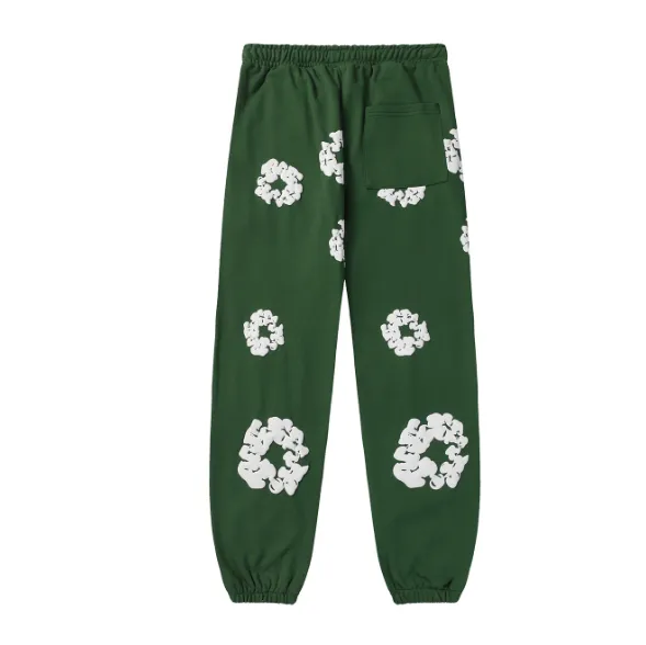 DENIM TEARS mainline cotton foam printed sweatpants