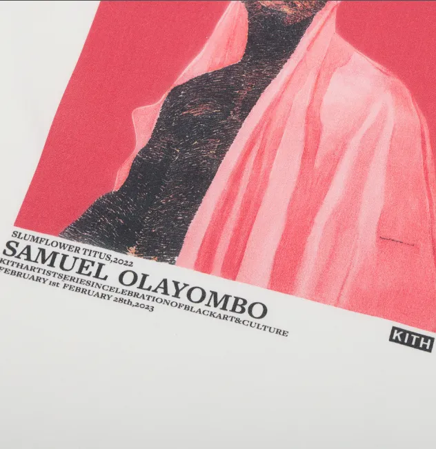 109 Kith for Samuel Olayombo Gallery Tee New Short Sleeves