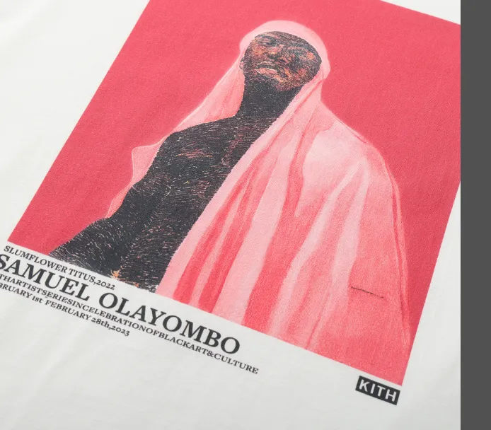 109 Kith for Samuel Olayombo Gallery Tee New Short Sleeves