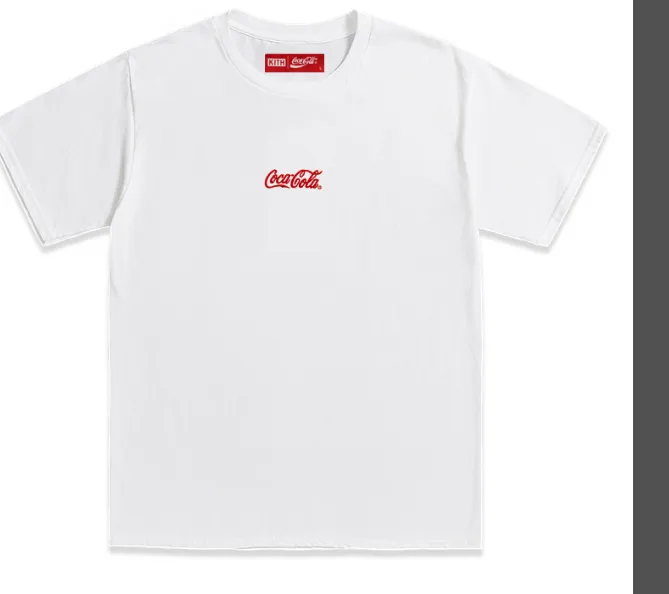 Kitch x Coca Cola Enjoy Tee Coca Cola Co branded Short Sleeve