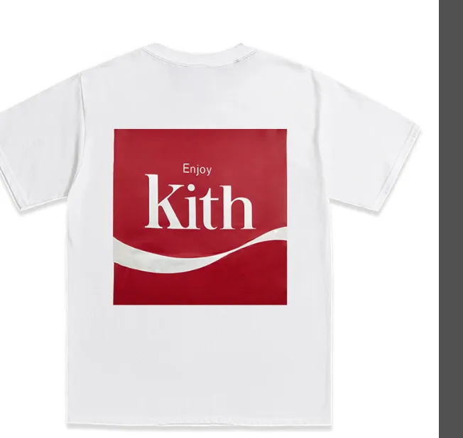 Kitch x Coca Cola Enjoy Tee Coca Cola Co branded Short Sleeve