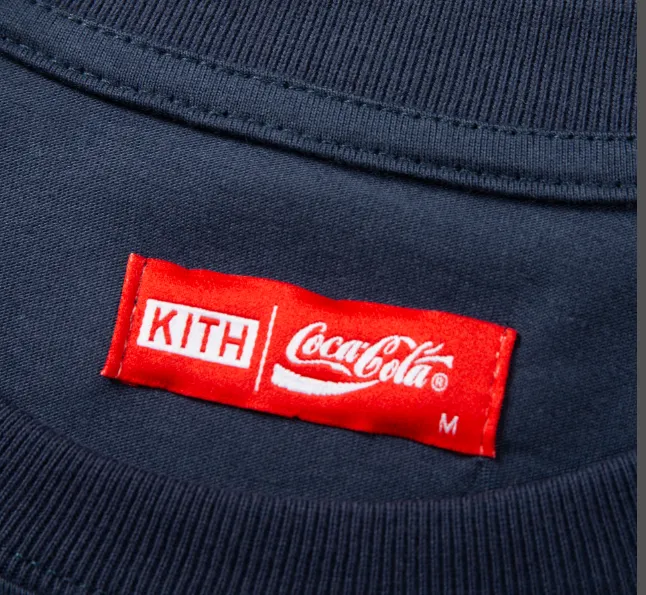 Kitch x Coca Cola Enjoy Tee Coca Cola Co branded Short Sleeve