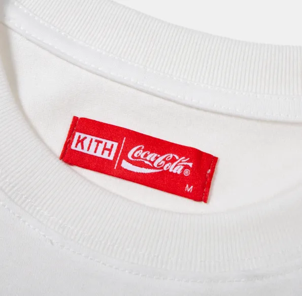 Kitch x Coca Cola Enjoy Tee Coca Cola Co branded Short Sleeve