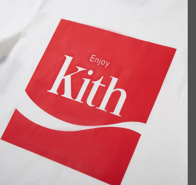 Kitch x Coca Cola Enjoy Tee Coca Cola Co branded Short Sleeve