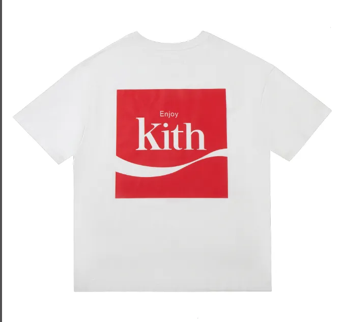 Kitch x Coca Cola Enjoy Tee Coca Cola Co branded Short Sleeve