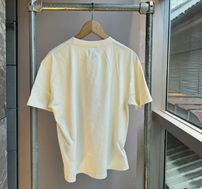 RHUDE Spring Summer Sailing Club slogan logo short sleeved T-shirt white S-XL size