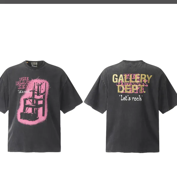 GALLERY DEPT Retro Dish Movie Plot Dish Short Sleeve T-shirt