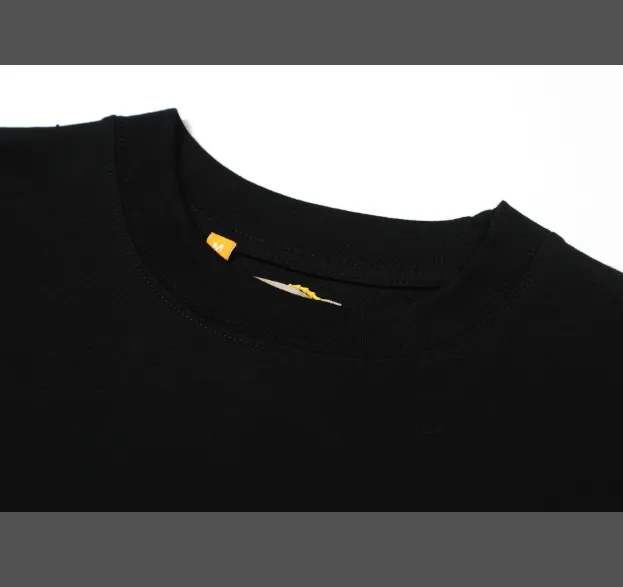 Gallery Depot. Logo themed short sleeved T-shirt in black brown S-XL