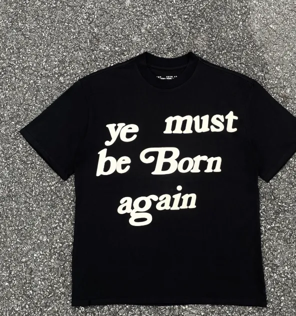 CPFM ye must be born again Must be reborn Foam print Heavy texture Cleanfit Small collar Short sleeved Size: S M L XL All photos are protected