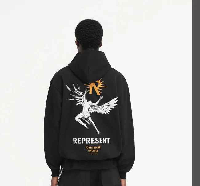 REPRESENT ICARUS HOODIE American Retro Greek Mythical Theme 