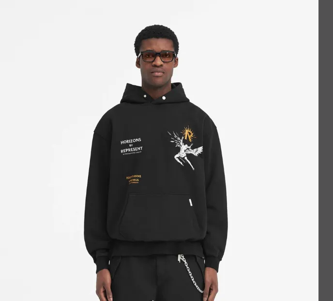 REPRESENT ICARUS HOODIE American Retro Greek Mythical Theme 