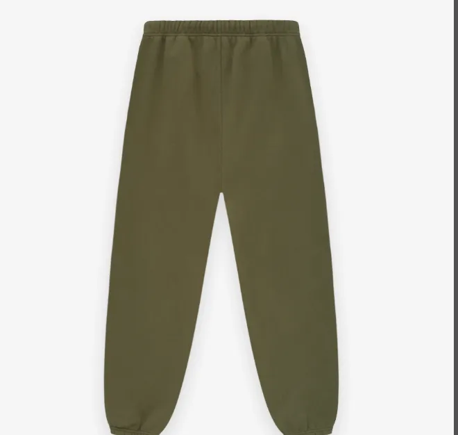 FEAR OF GOD ESSENTIALS 24FW Alphabet Printed Foot Guard Pants Black Black Deep Wheat Grey Evergreen Green S-XL