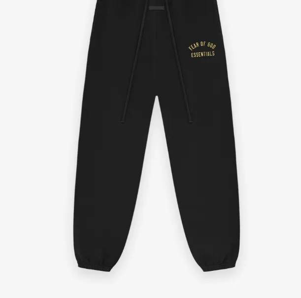 FEAR OF GOD ESSENTIALS 24FW Alphabet Printed Foot Guard Pants Black Black Deep Wheat Grey Evergreen Green S-XL