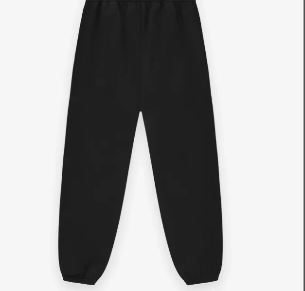 FEAR OF GOD ESSENTIALS 24FW Alphabet Printed Foot Guard Pants Black Black Wheat Grey Ivory White S-XL