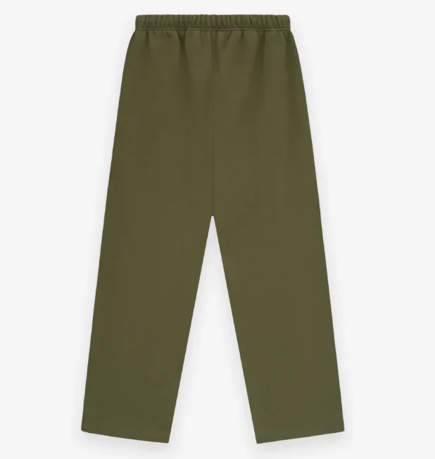 FEAR OF GOD ESSENTIALS 24FW Alphabet Printed Drawstring Pants Black Black Dark Wheat Grey Evergreen Green S-XL