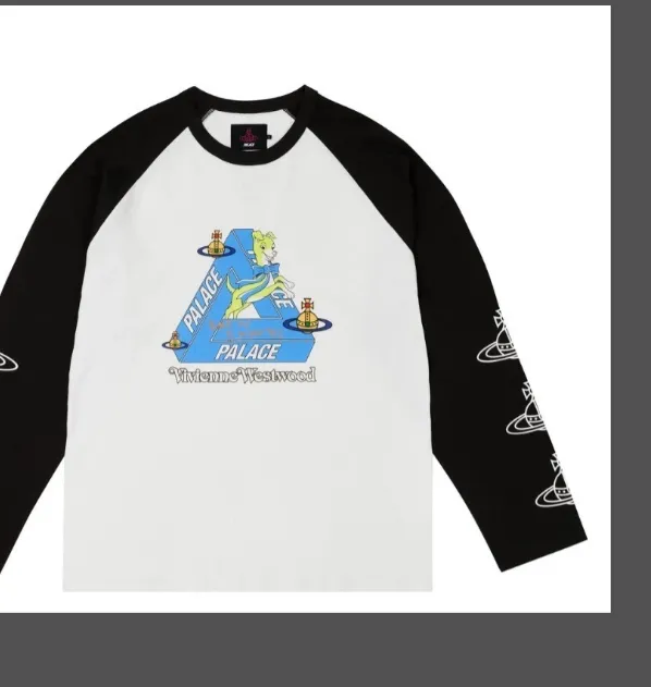 PALACE X VIVIENNE WESTWOOD collaboration RAGLAN LS TEE