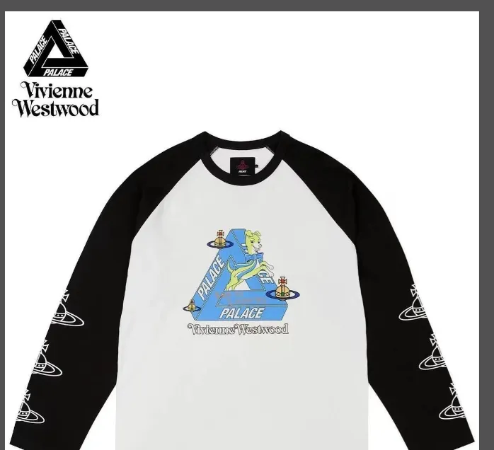 PALACE X VIVIENNE WESTWOOD collaboration RAGLAN LS TEE