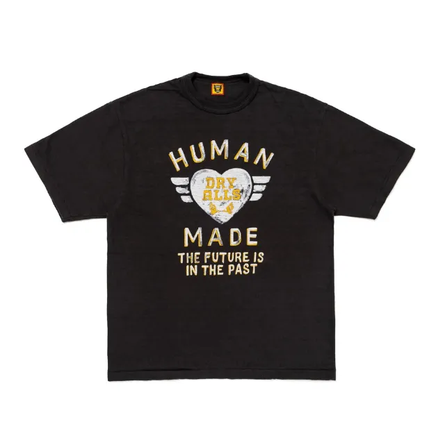 HUMAN MADE GRAPH T-SHIRT Military Style Retro American Love English Printed Pattern Short Sleeve T-shirt