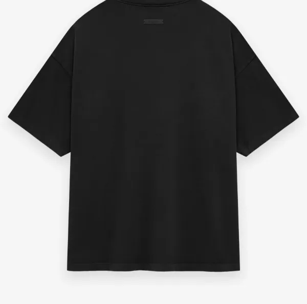 FEAR OF GOD ESSENTIALS 24FW Alphabet Printed Short Sleeve T-shirt Crimson Red Lavender Purple Black S-XL