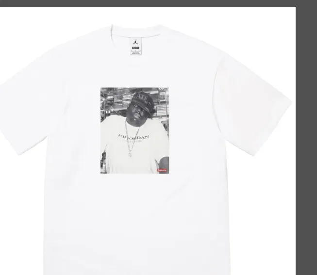 BIGGIE TOP Black and White S M L XL