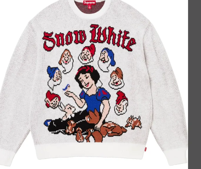 Snow White Sweater 24FW SNOW WHITE SWEATER