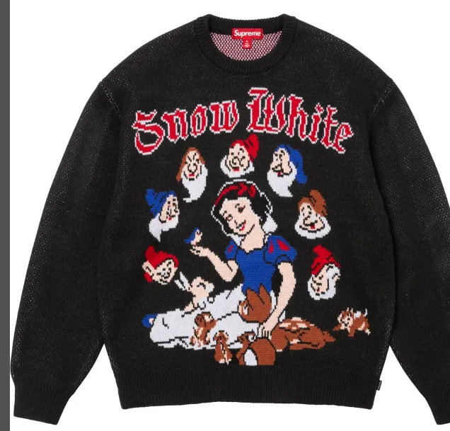 Snow White Sweater 24FW SNOW WHITE SWEATER