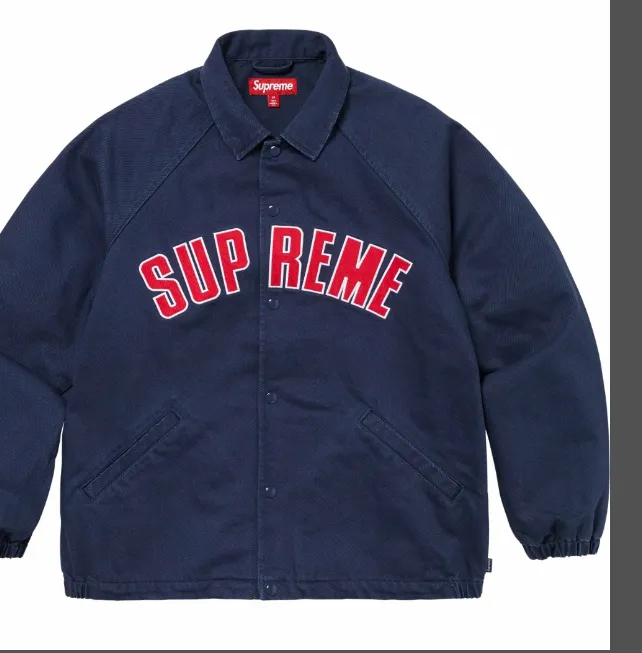 Cloth lined Jacket SUPREME 24FW ARC COACHES JACKET