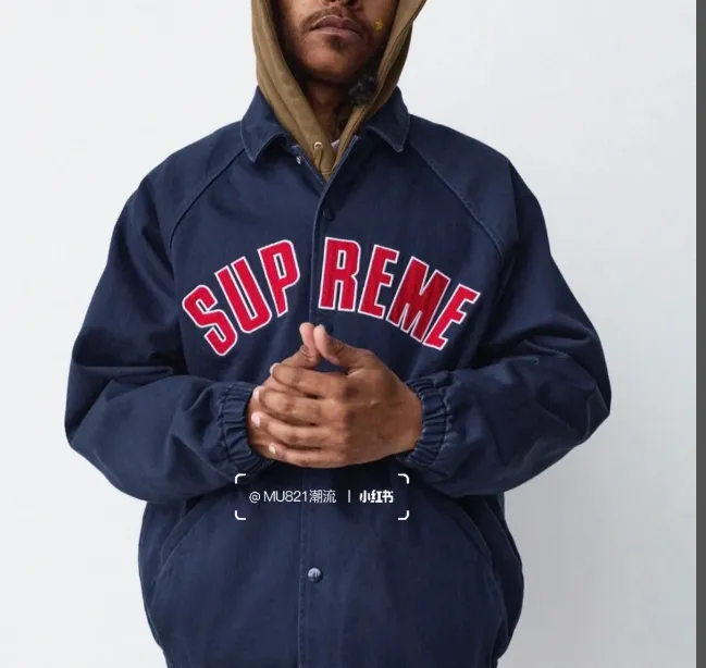 Cloth lined Jacket SUPREME 24FW ARC COACHES JACKET